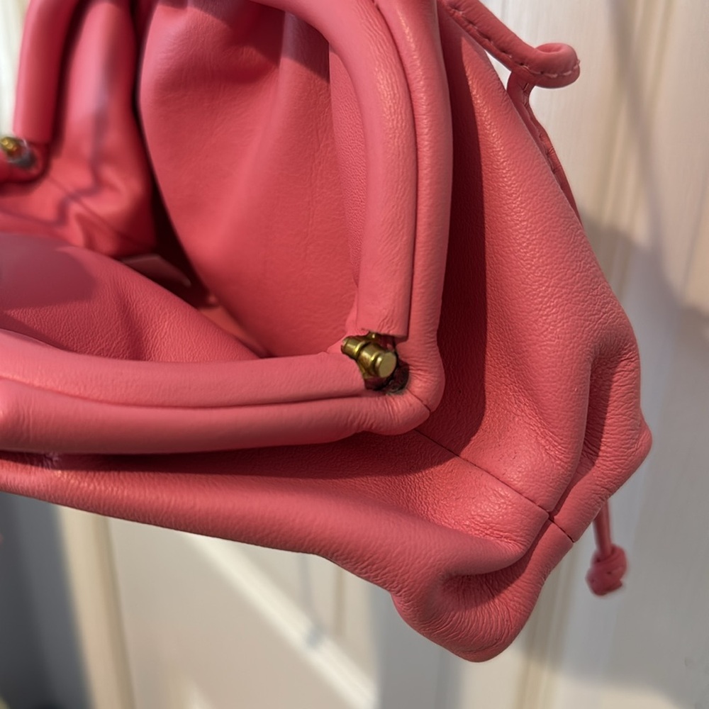 Pink Drawstring Crossbody - image 6